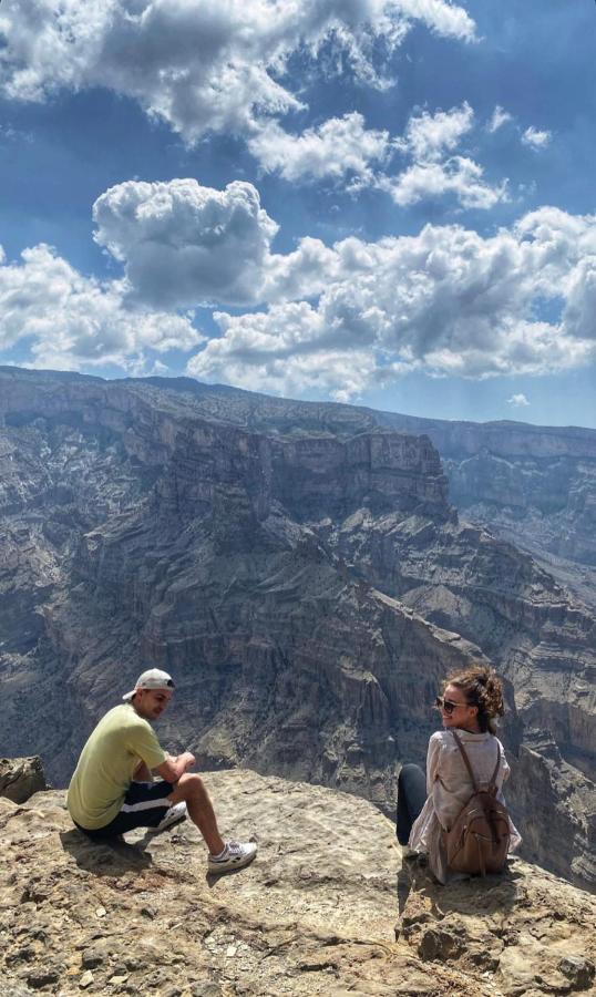 Saab Bani Khamis Balcony Walk Rest House Jabal Shams מראה חיצוני תמונה